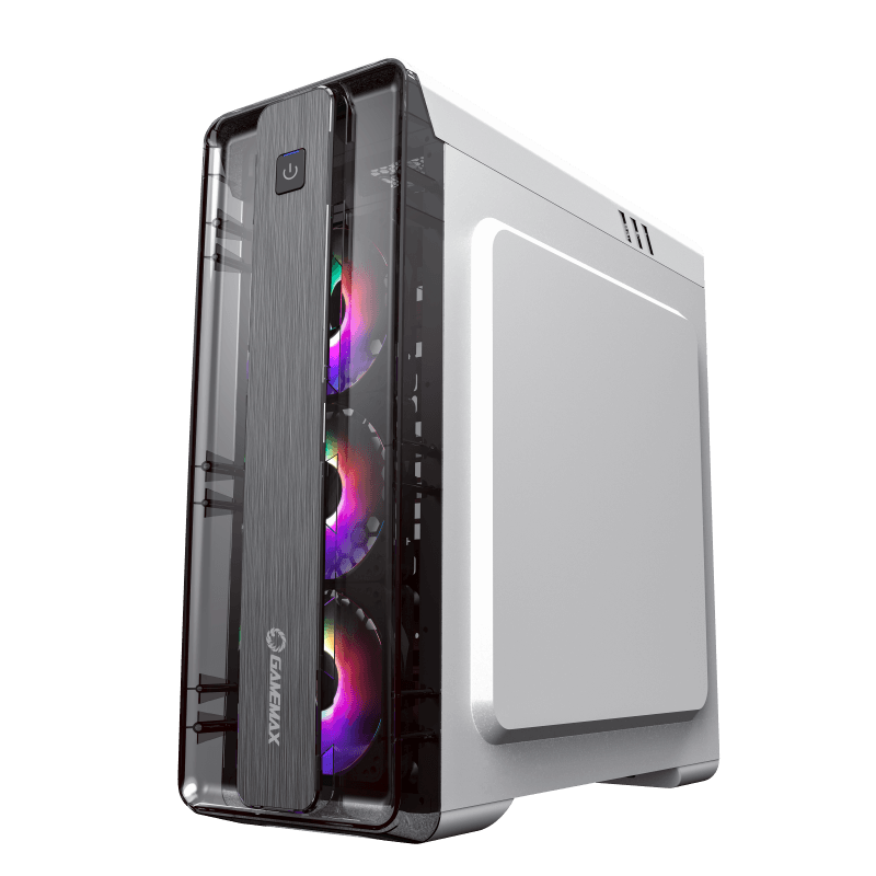GAMEMAX MoonLight FRGB WT GAMING CASE GAMEMAX MoonLight FRGB WT GAMING CASE